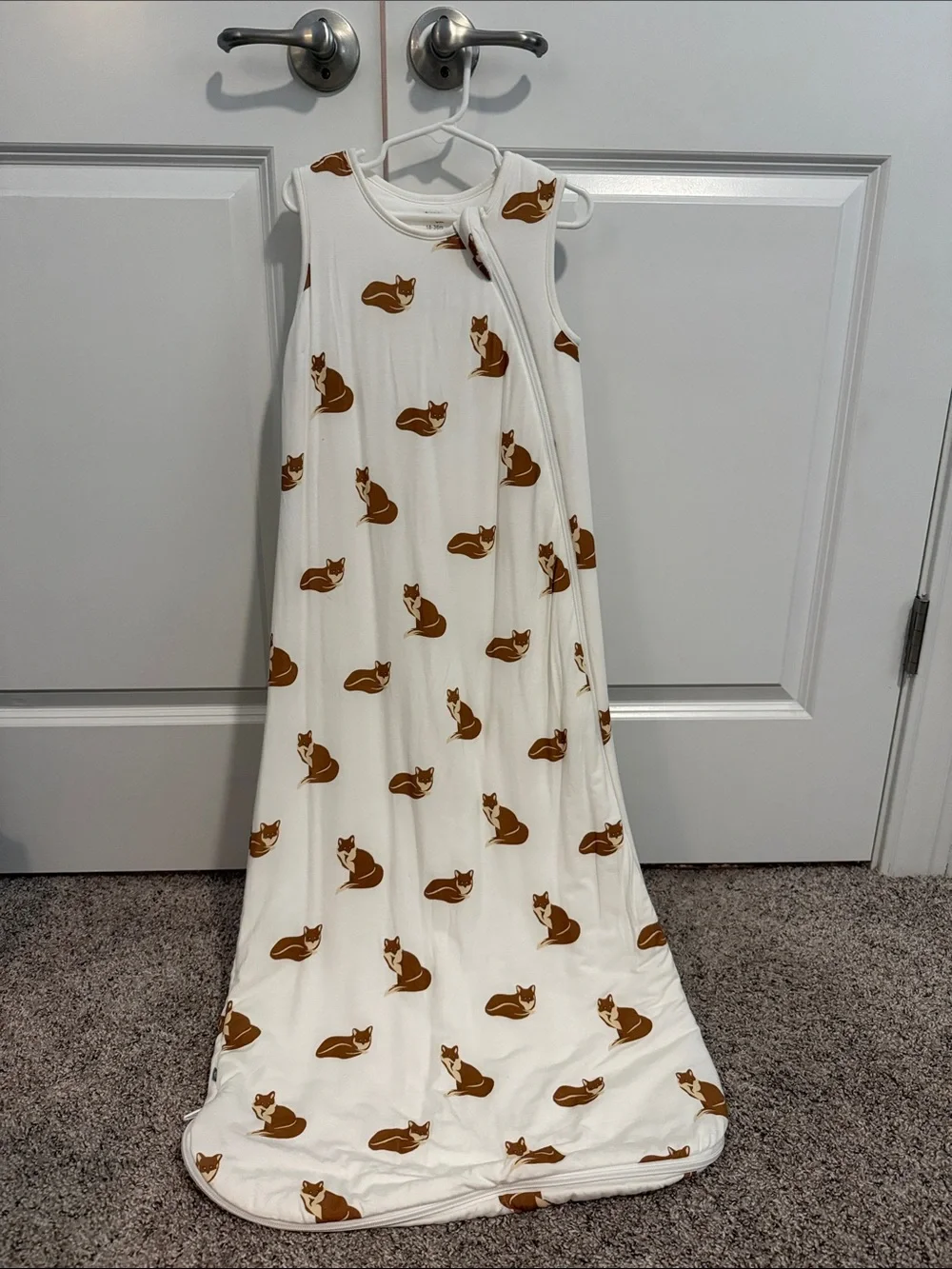 Kite baby rare fox print brand new 18 to 36 month sleep sack